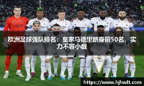 欧洲足球强队排名：皇家马德里跻身前50名，实力不容小觑